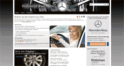 Desktop Screenshot of mercedesforum.nl
