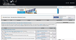 Desktop Screenshot of mercedesforum.com